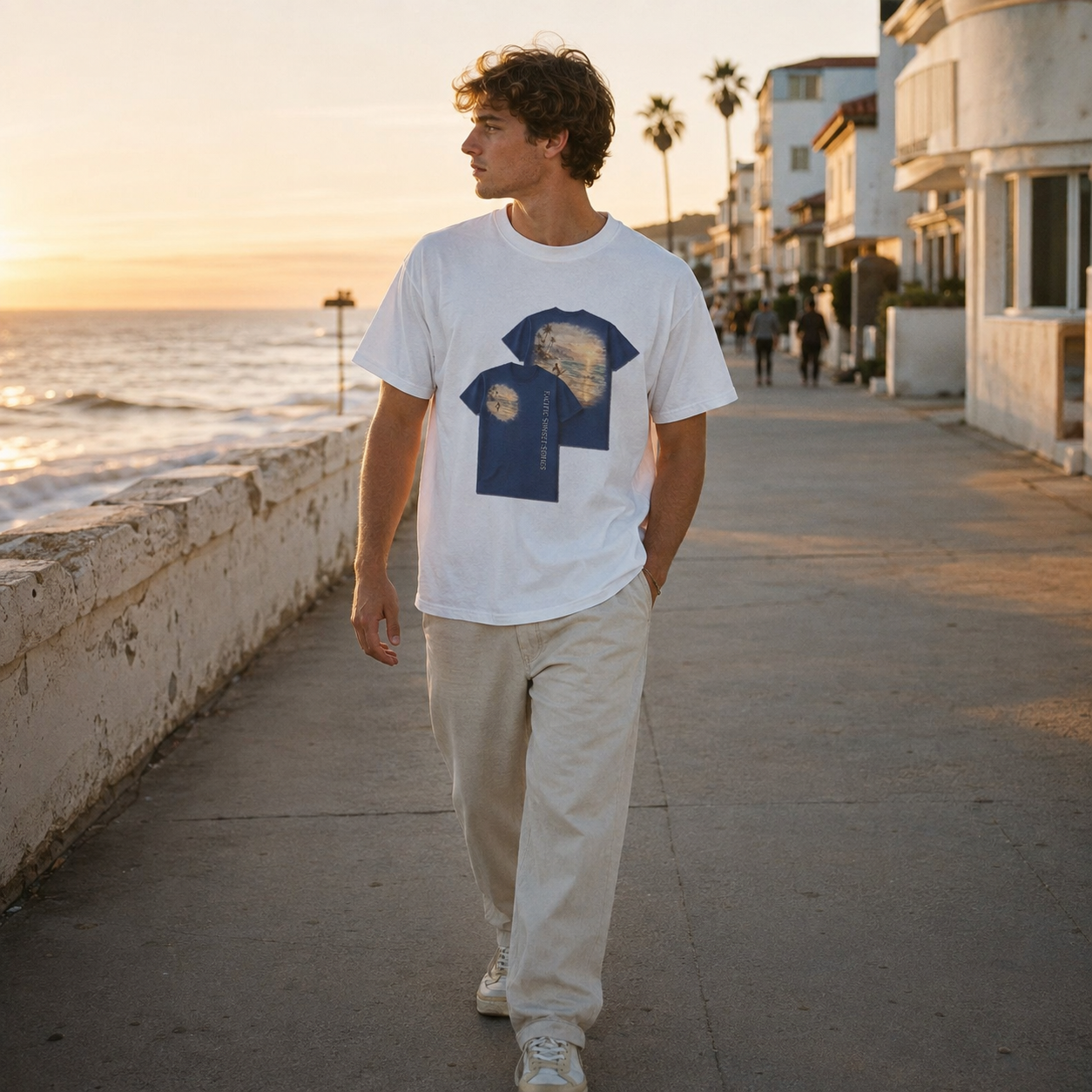 Pacific Sunset Series Heavyweight T-Shirt