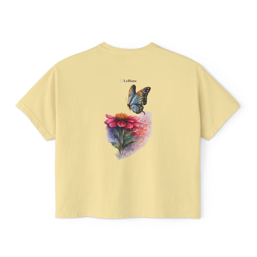 Boxy Cropped Heavyweight Women's T-Shirt