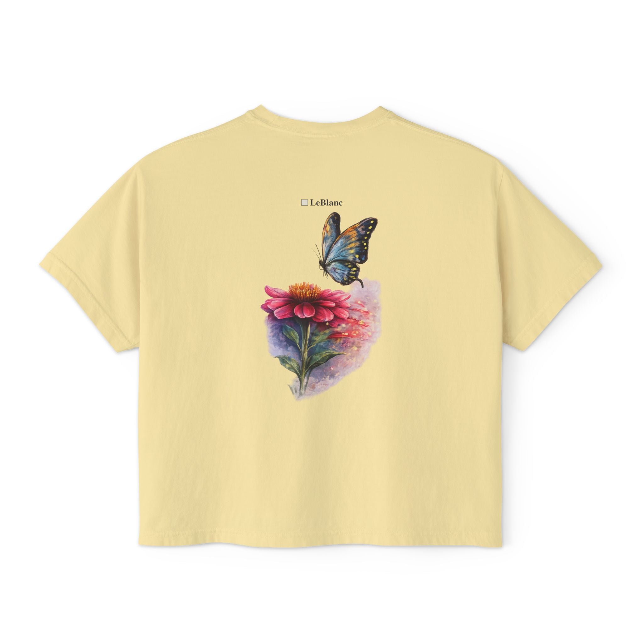 Boxy Cropped Heavyweight Women's T-Shirt