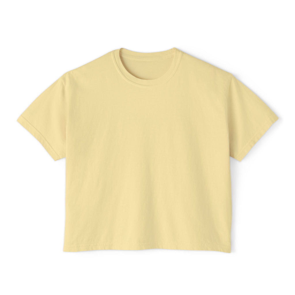 Boxy Cropped Heavyweight Women's T-Shirt
