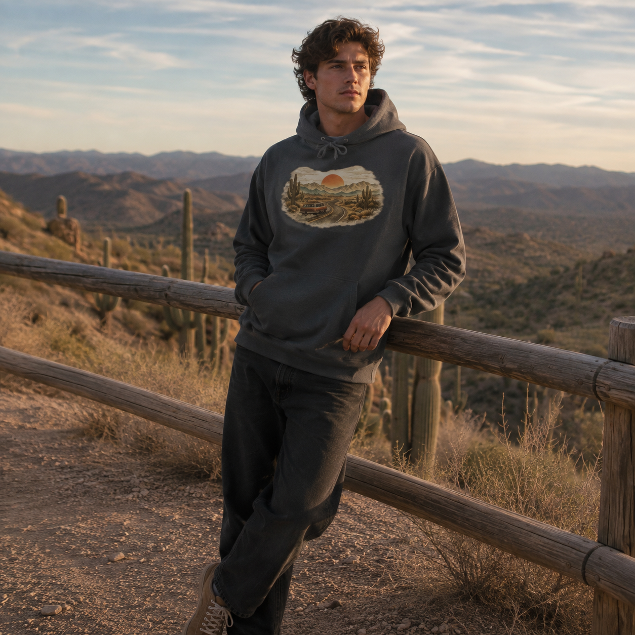 Mountain Escape Heavyweight Hoodie