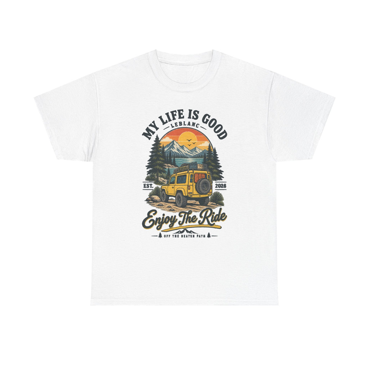Enjoy The Ride Heavyweight T-Shirt
