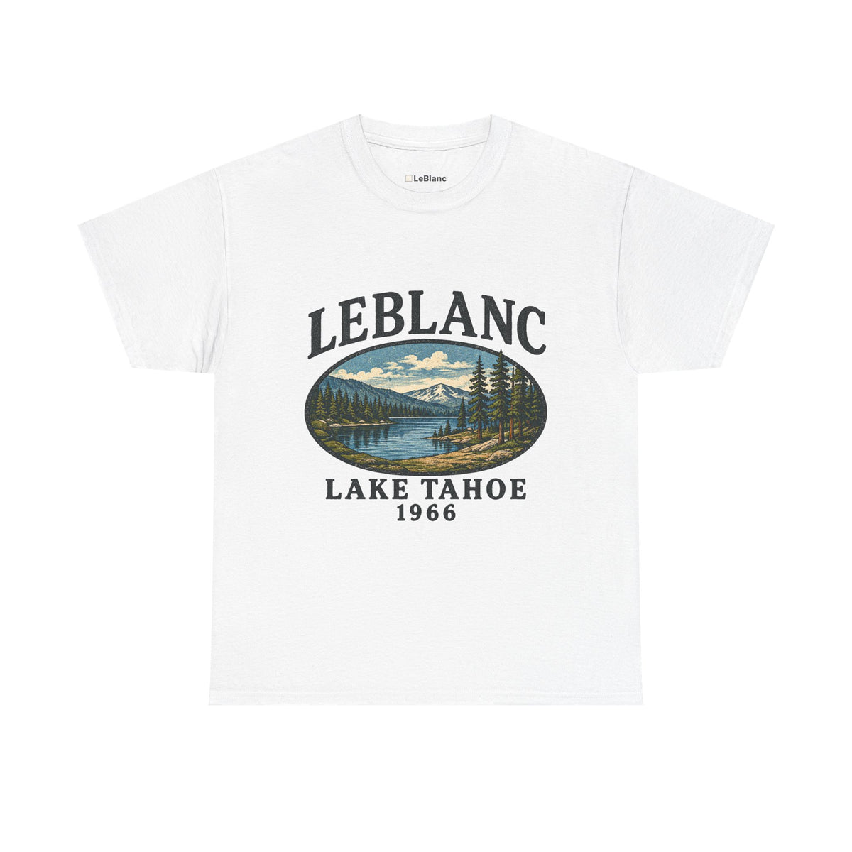Lake Tahoe 1966 Heavyweight T-Shirt