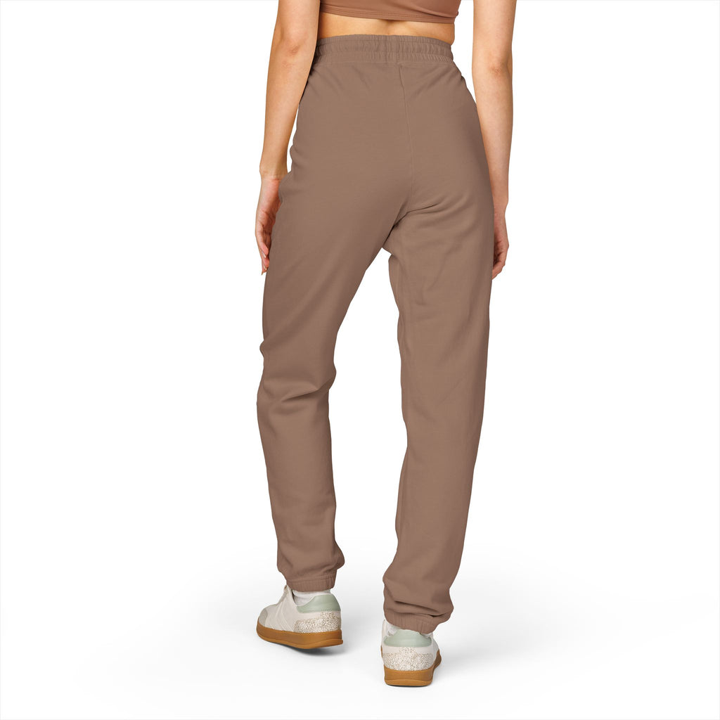 Rose Garment-Dyed Fleece Joggers