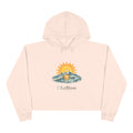 Alpine Sunrise Women's Cropped Hoodie