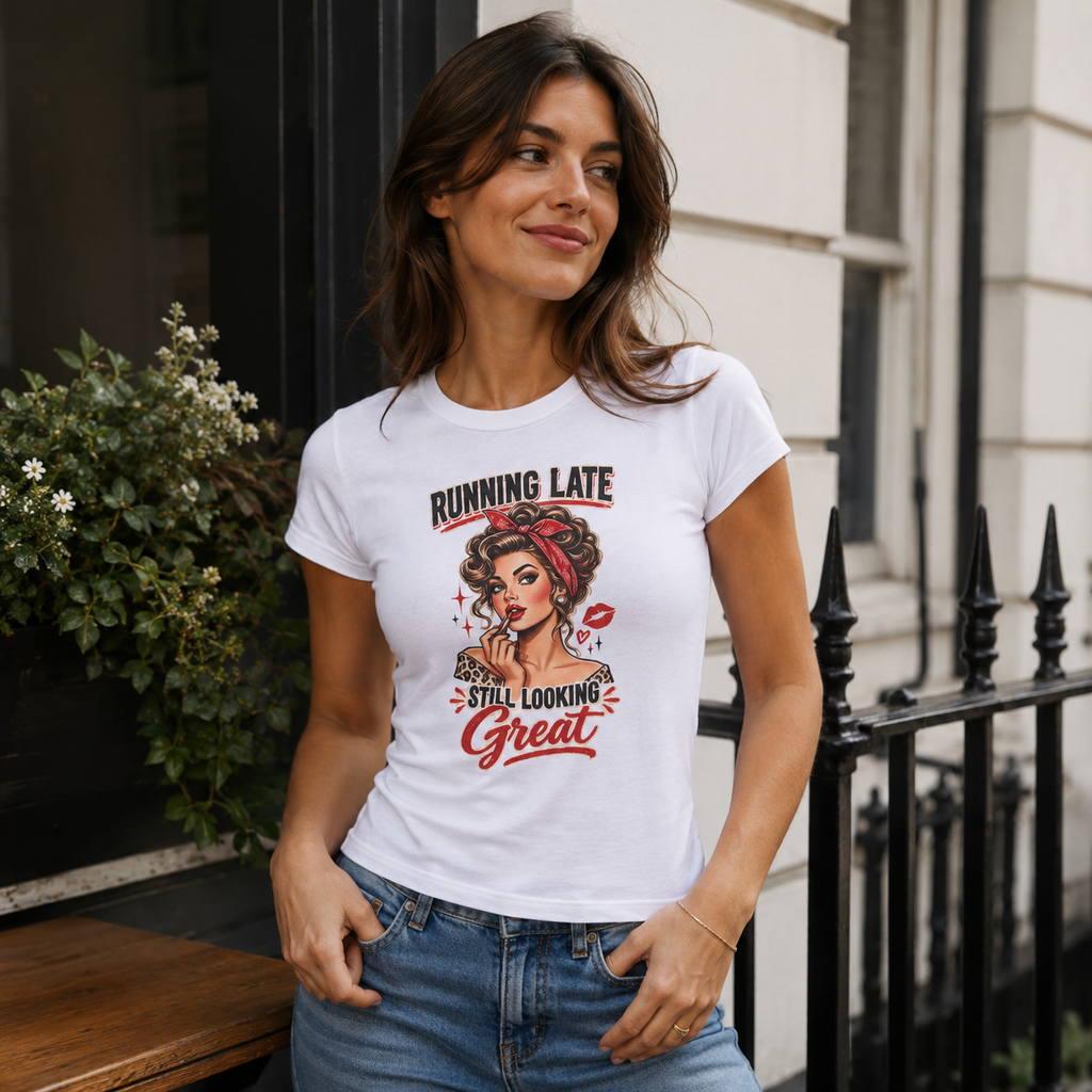 Running Late Still Looking Great Women's T-Shirt