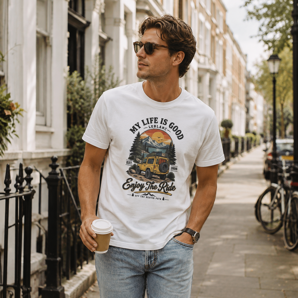Enjoy The Ride Heavyweight T-Shirt
