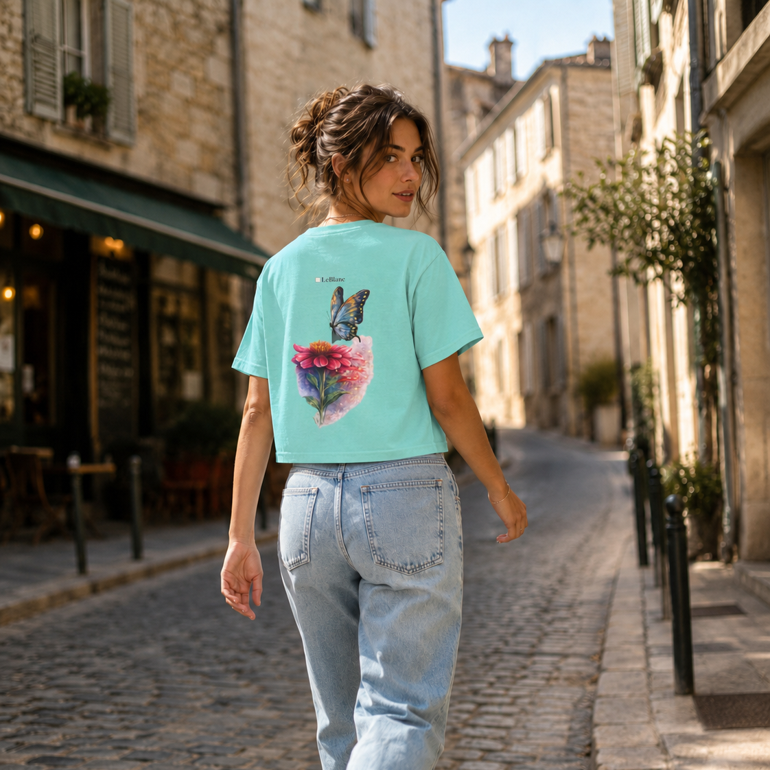 Boxy Cropped Heavyweight Women's T-Shirt