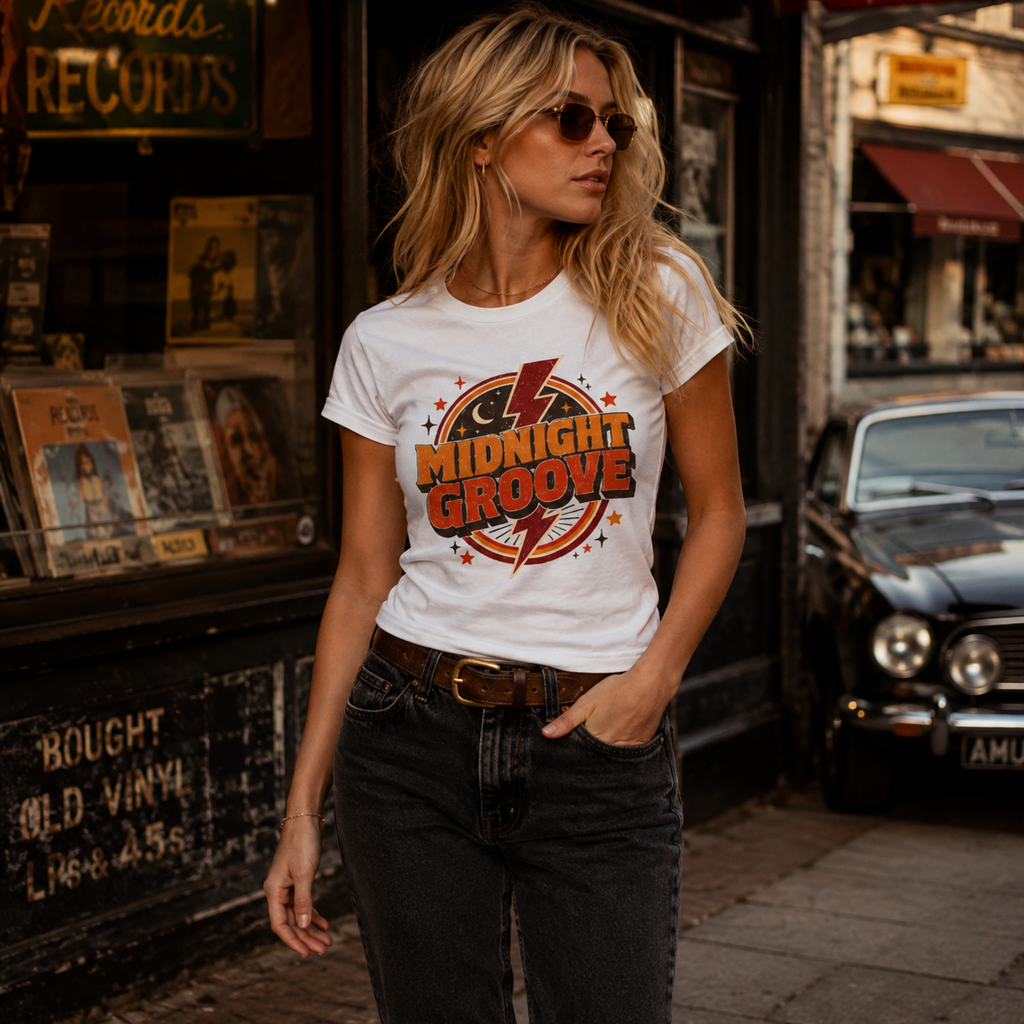 Midnight Groove Women's T-Shirt