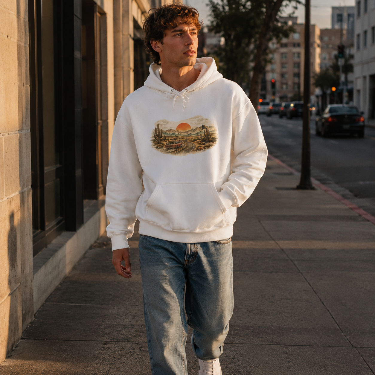Mountain Escape Heavyweight Hoodie